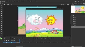 สอนทำนิทานด้วยโปรแกรม Adobe Animate