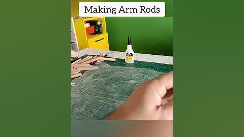 "How to make puppet arm rods" #puppetbuilding #puppetmaking #puppetmaker #puppetbuilder #puppet