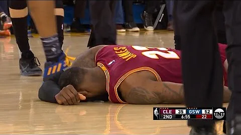 Draymond Green vs Lebron James - full fight Warriors vs Cavaliers