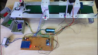 Color Sensor and Metal Sensor Product Sorting Conveyor Belt Arduino Automation Project