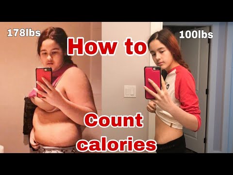 How to count calories to lose weight fast . Beginners guide