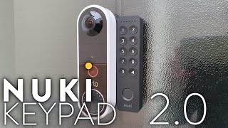 Nuki Keypad 2.0 👆🔏🚪 L&#39;ouverture de porte au doigt et mais pas à l&#39;œil ! [Nuki Smart Lock]