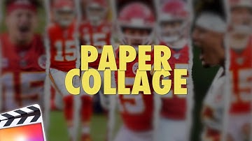 Final Cut Pro X Paper Collage Effect Tutorial