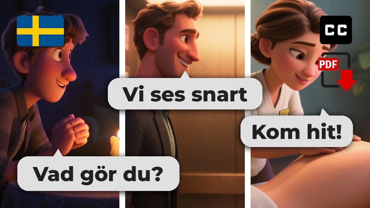 Unlock Swedish Fluency! 🇸🇪 7 Easy Conversations for A2-B1 Learners