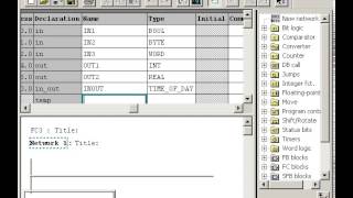 Simatic Step 7  - How to create symbols of global and local variables