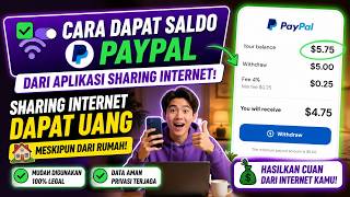 CARA SAYA DAPAT SALDO PAYPAL DARI APLIKASI LEGIT TERBUKTI MEMBAYAR: SHARING INTERNET? (2026)