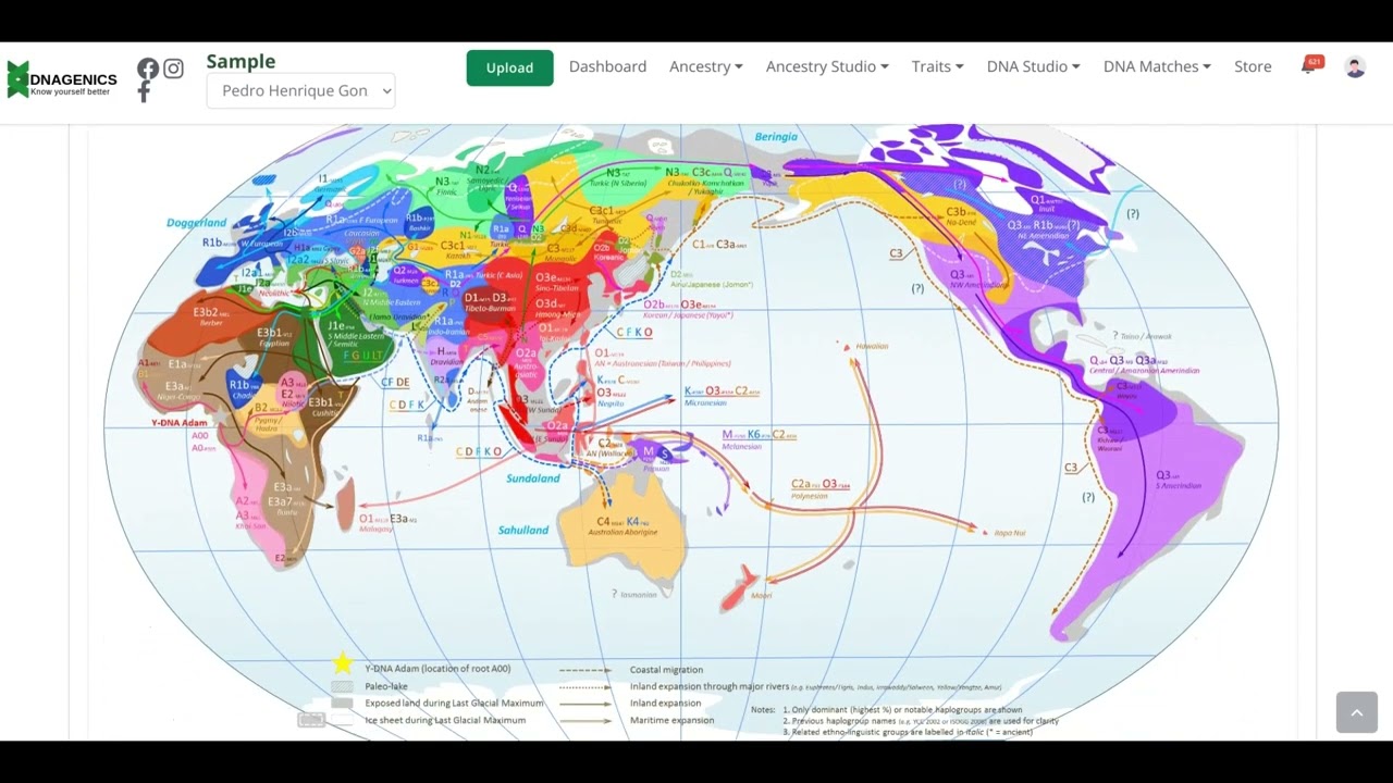 DNAGenics - Exploring DNA Admixture Calculators, Traits and Overview Features