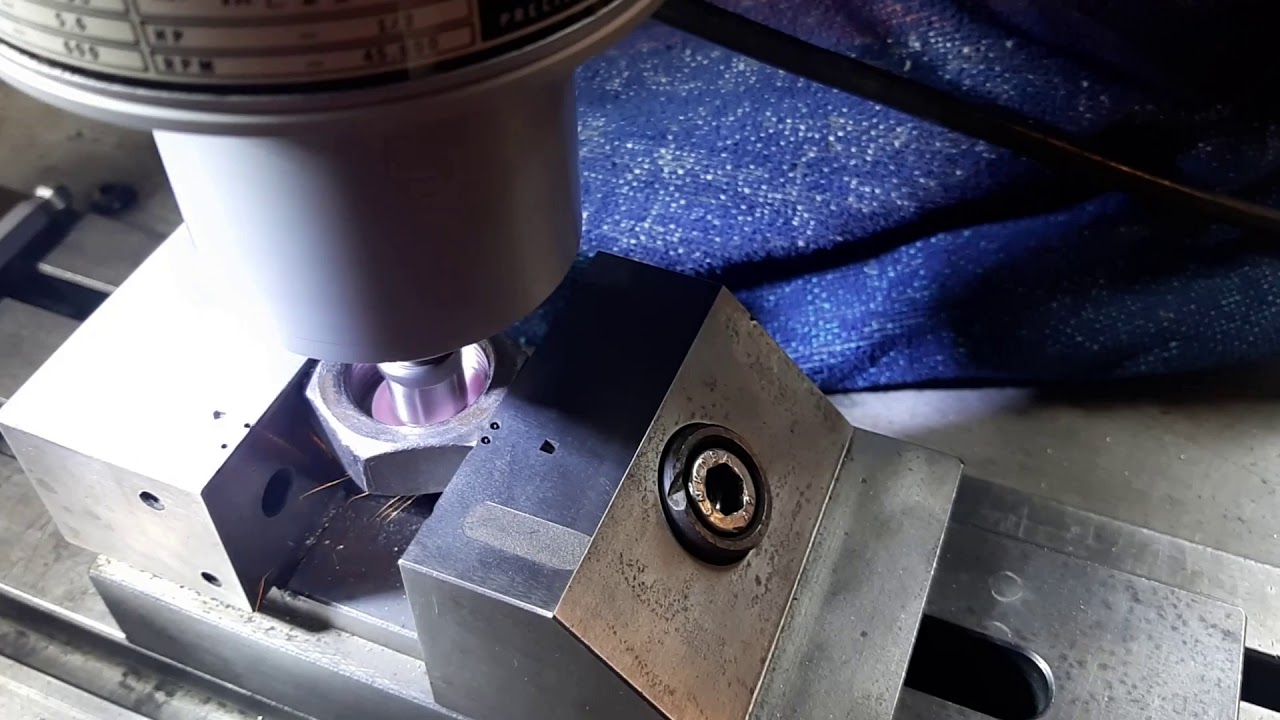 Milling and Grinding with my EMCO FB 3 and Precise Jig Grinder Spindle