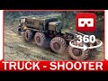 360° VR VIDEO - TRUCK SHOOTER - Gameplay - Unreal Racing - WAR CAR - VIRTUAL REALITY 3D