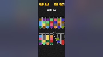 Water Sort Puzzle Level 955 Walkthrough Solution Android/iOS