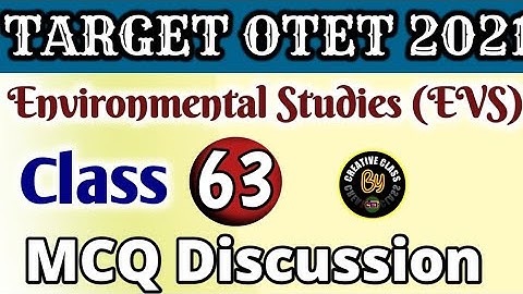 🎯 TARGET OTET 2021 ll Environmental Studies (EVS) II Question Discussion ll CREATIVE ANANTA 🙏🙏