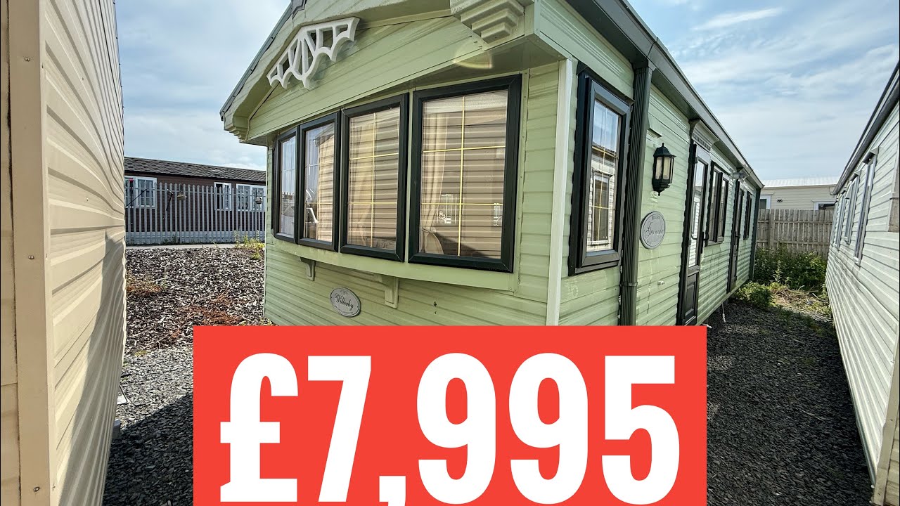 Offsite static caravan for sale Scotland double glazed & central heated