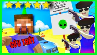 [ Dude Theft Wars ] KHI THẦY ĐƯỢC CHĂM SÓC 5 SAO TRONG KHU VỰC 51 | GAME CÙNG LỚP HỌC  ​