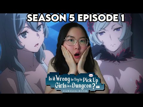 WHO IS SYR?!!😱 DanMachi Season 5 Episode 1 Reaction & Review