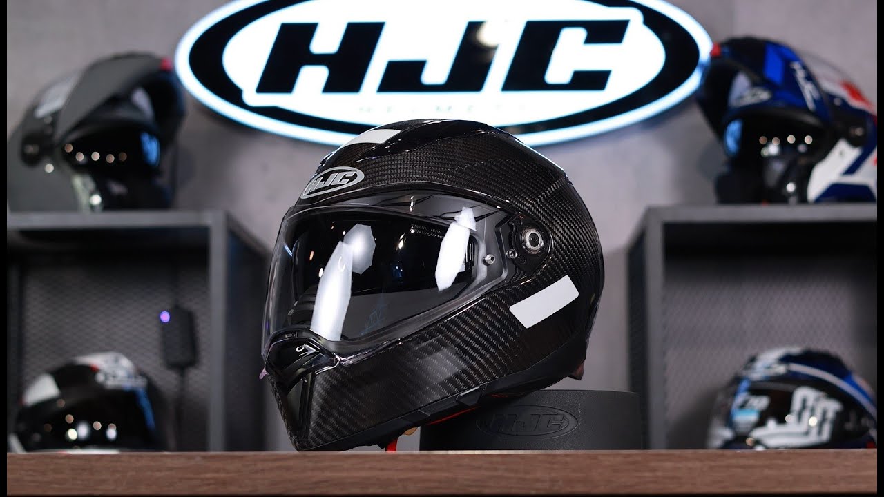 HJC F70 CARBON - Destaque por onde passa. - YouTube