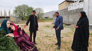 Serious changes: Yahya went to Saeed village to prove his point by choosing land