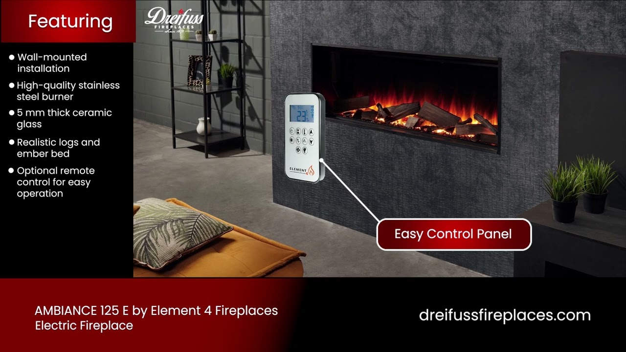 Element 4 - Fireplace | Dreifuss FIreplaces