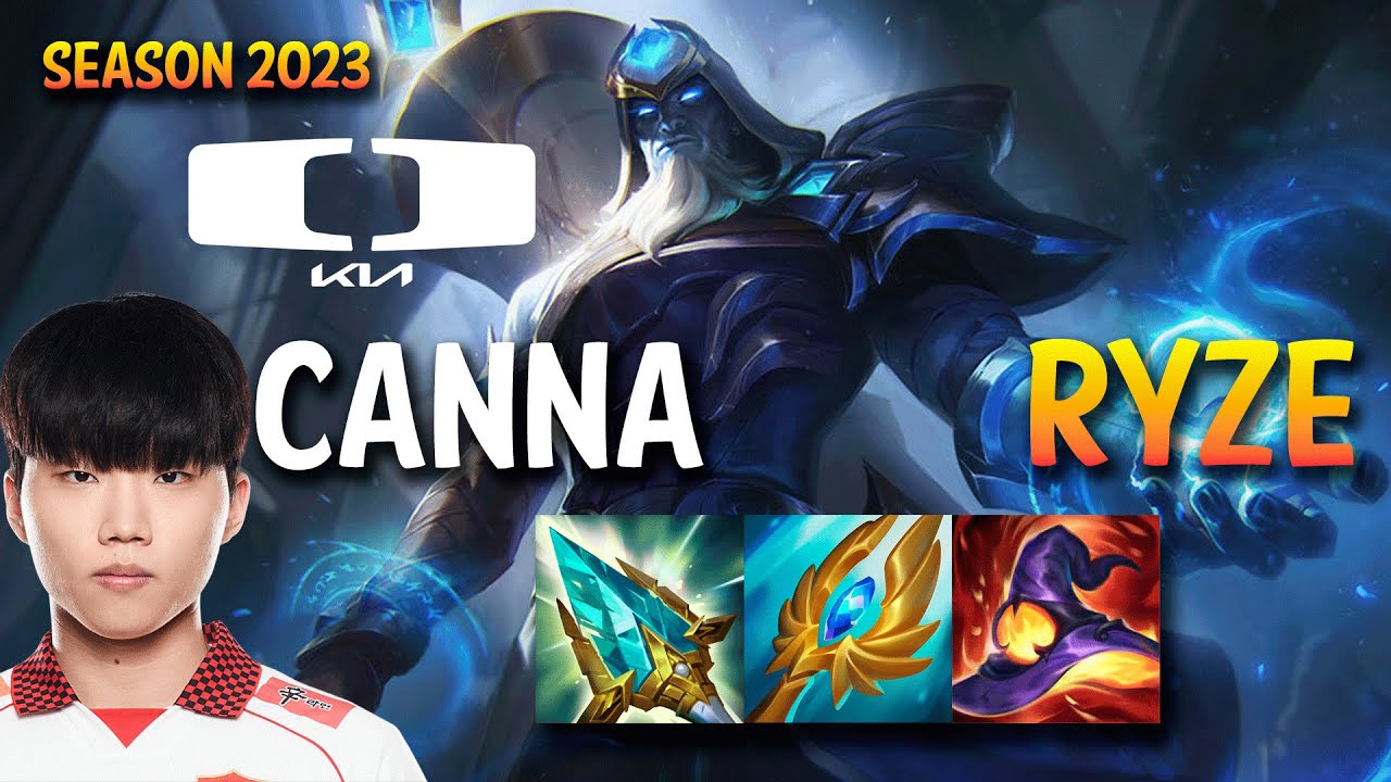 DK Canna RYZE vs KENNEN Top - KR Ranked