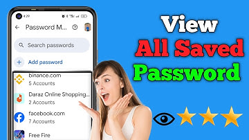 How to check all apps password in google account | How to find saved passwords on Android