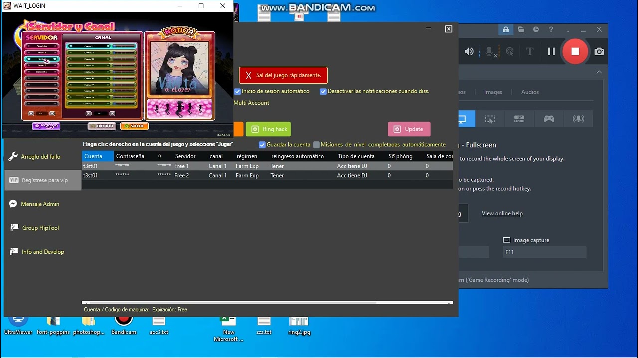 Farm Exp x4 Audition Latino, 1200 exp / 1 game
