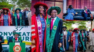 Gov Otti Attends the 37th Convocation Ceremony of the Federal University of Technology, Owerri