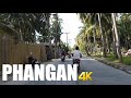 Driving Koh Phangan island, Thailand 4k 60fps