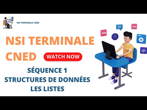 Séquence 1 Structures de données : Les liste - NSI Terminale