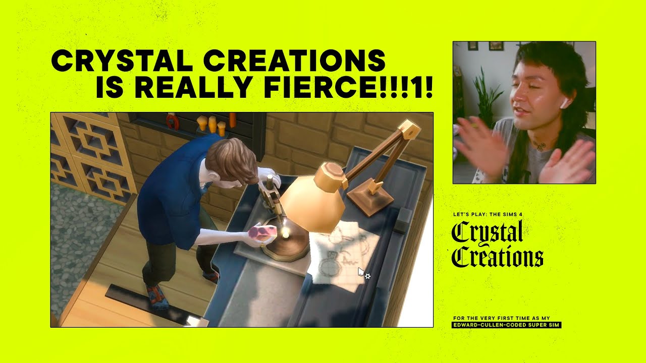 i play the crystal creations pack for the first time ever