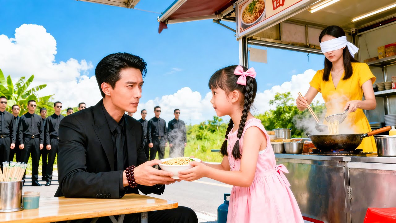 Single Mom’s Girl Serves CEO Noodles—Taste Reminds Him of First Love…He Realizes She’s His Daughter!