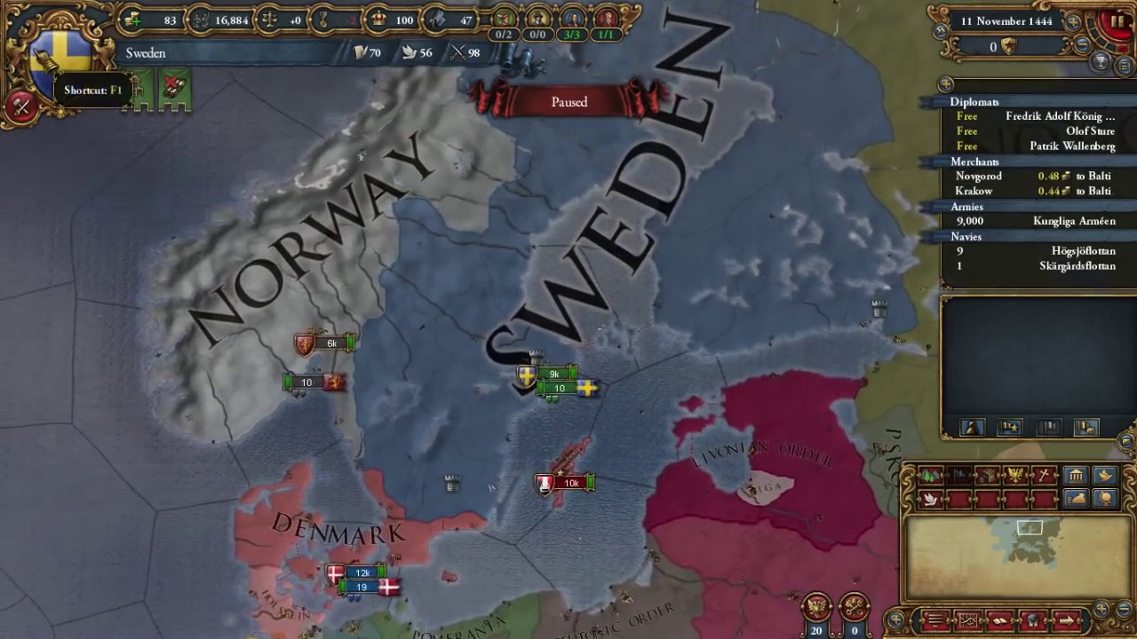 Europa Universalis IV - Heed the Swede Pt.1