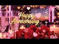 Elegant Anniversary Background Video 🎉 1 Hour 4K Loop