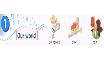 Get Smart Plus 3 │Year 3 Module 1 Our World Vocabulary page 8