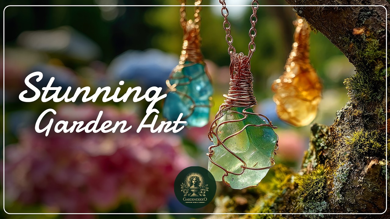 🌼 Handmade Garden Art That Brings Your Landscape to Life