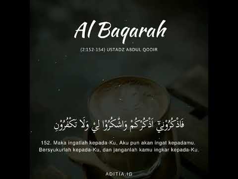 Q S Al Baqarah 152 154 Youtube