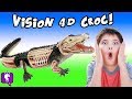 Science Lab! HobbyPig Builds a 4D Crocodile Toy