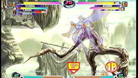 MvC2 Online (360): Brett (MST) vs TeezyBoi (MSP) 13 .:10.20.09:.