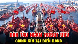 Việt Nam tung dàn tàu ngầm robot UUV, giăng kín tại biển Đông