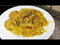 Fideuá de Pollo /pasta o fideos con pollo receta en 🇺🇲🇧🇷🇨🇵🇲🇦🇮🇹🇷🇺