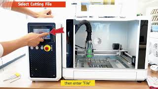 DeskLite Cutter 800W Air-Cooled Fiber Laser Cutting Machine | Compact Desktop Metal Cutter