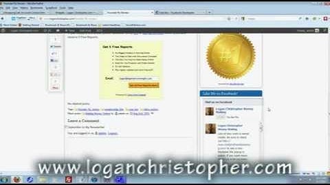 Facebook Like Box Blog Integration