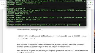 apy session 5 exercises 12 sqlite client insert into Information