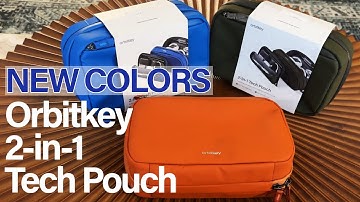 Orbitkey 2-in-1 Tech Pouch Re-Review: New Color Drop!