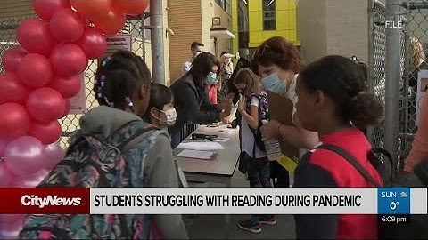 Younger children struggling to learn how to read during pandemic