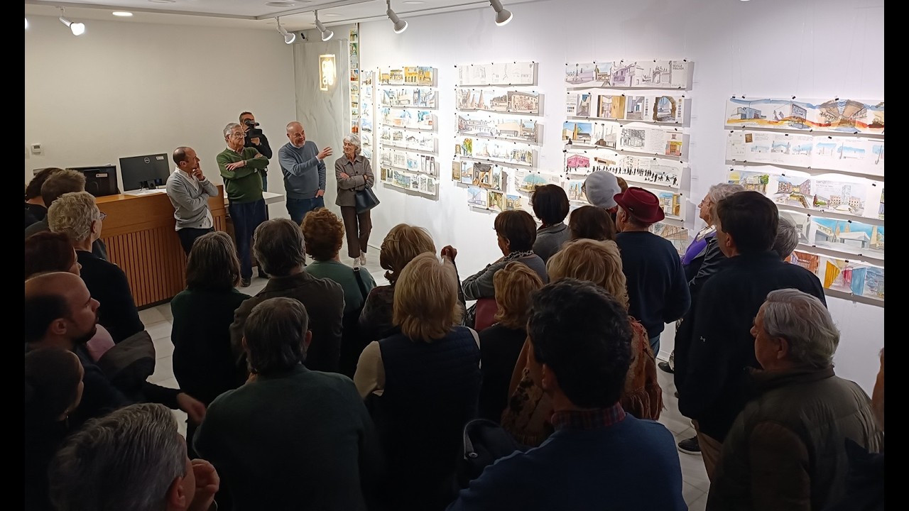 Doble inauguración: IX Concurso de Instagram y actividad de Urban Sketchers “Sevilla dibujada”