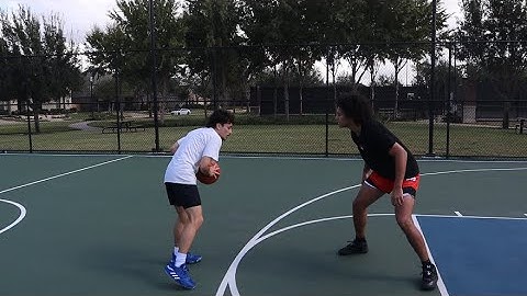 1v1 Basketball vs. Cam Wilder.. HE SOLDD!!!