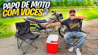 NOVO QUADRO DO CANAL ESTILO PODCAST SOBRE MOTOS [ QUERO GRAVAR COM VOCÊ E MOSTRAR A SUA MOTO ] 🔥