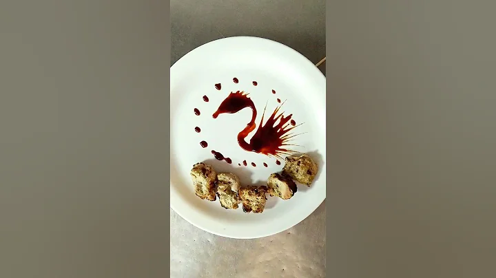sauce plating technique/Ideas 21 #youtubeshorts #viral