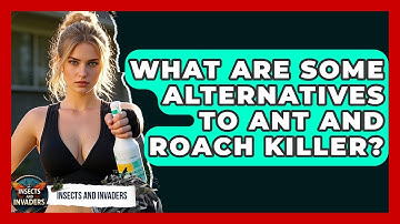 What Are Some Alternatives To Ant And Roach Killer? - Insects and Invaders