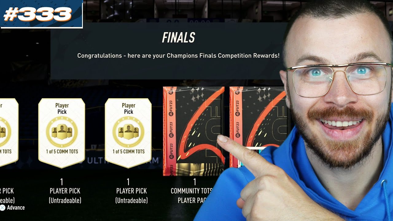 My Rank 1 (19-1) TOTS Fut Champions Rewards in FIFA 23 Ultimate Team ...