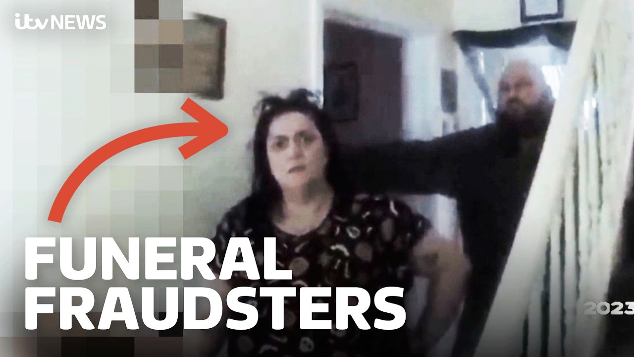 Watch the moment rogue funeral directors are caught by police